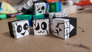 Pushable Little Guy Cubes